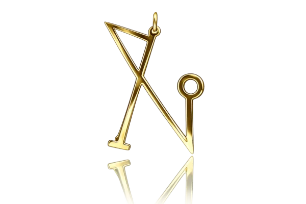 Arch Michael gold 14 K Archangel Michael Gold 14k