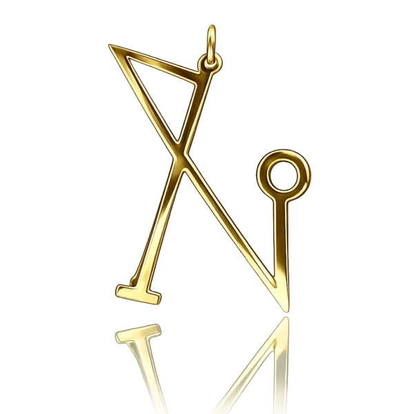 Archangel Michael Alchemic Copper Pendant
