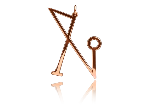 Arch michael silver Archangel Michael Alchemic Copper Pendant