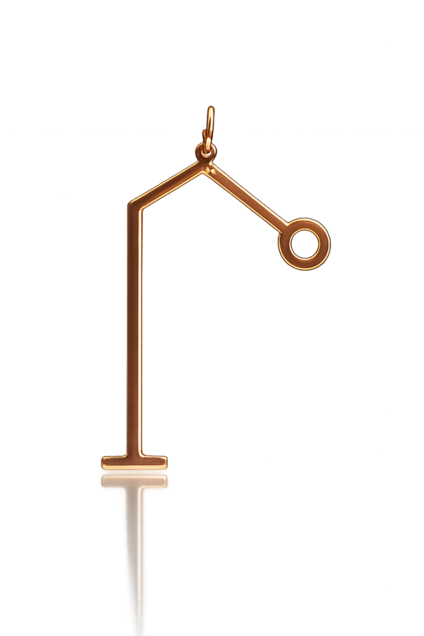 Archangel Raphael Alchemic Copper Seal Pendant